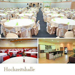 Hochzeitshalle / Halle / Saal